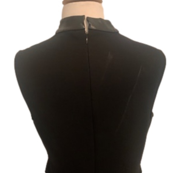 Halston Heritage Black on Black Sheath Dress - Picture 5 of 6